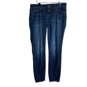 Madewell Dark Wash Skinny Skinny Straight Leg Mid Rise Jeans Size 30